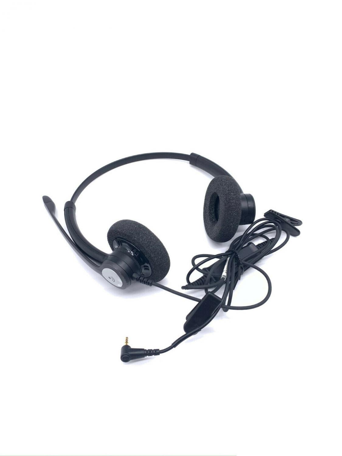 Plantronics Entera HW121N Binaural Headset mit Klinke
