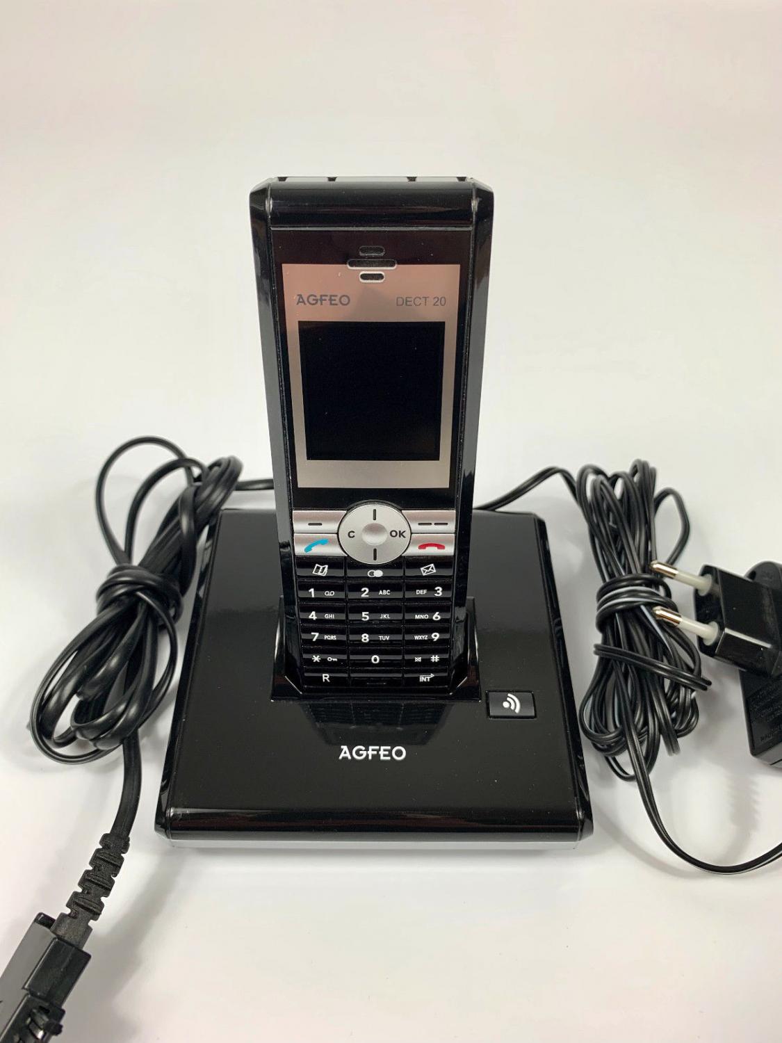 AGFEO DECT 20 Mobilteil mit Basis
