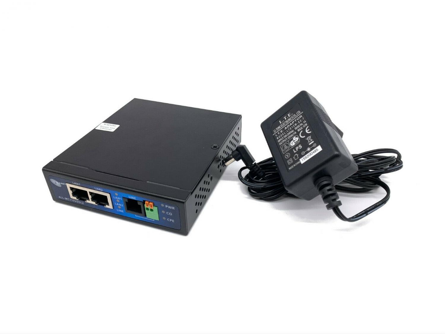 AllNet ALL-MC115PVDSL2 100Mbit Modem Master/Slave 2-Draht