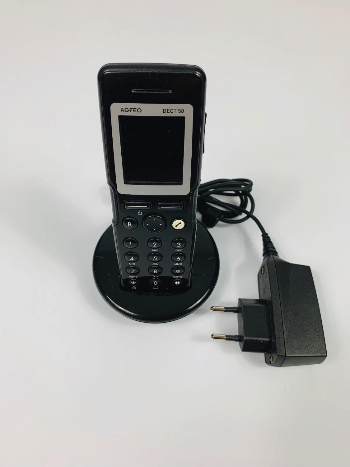AGFEO DECT 50 Mobilteil mit Basis